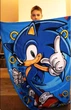 Дитячий флісовий плед SEGA Сонік, розмір 100х140 см, принт 689 для хлопчика - зображення 2