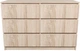 Комод Viant ТК-9 6Ш 1200х420х800 мм Дуб Сонома (ТК9-000025278) - изображение 4