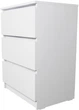 Комод Viant ТК-8 3Ш 600 х 420 х 800 мм Белый (ТК8-000021650) - изображение 3