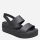 Sandały damskie na platformie Crocs Brooklyn Low Wedge W 206453-060 41 Czarne - obraz 2