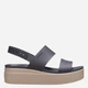 Жіночі сандалії Crocs Brooklyn Low Wedge W 206453-07H 37.5 Чорні (191448495401) - зображення 1