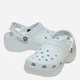 Chodaki damskie na platformie Crocs Classic Platform Clog W 206750-1NK 41 Ecru - obraz 3