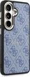 Чохол Guess 4G Embossed Ring MagSafe для Samsung Galaxy S26 Blue (GUHMS26SP4MSEGCB) - зображення 4