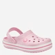 Chodaki dziecięce dla dziewczynki Crocs Crocband Kids Clog 207006-6GD 32-33 (J13) Jasnoróżowe (191448740143) - obraz 2
