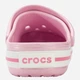 Chodaki dziecięce dla dziewczynki Crocs Crocband Kids Clog 207006-6GD 32-33 (J13) Jasnoróżowe (191448740143) - obraz 7
