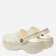Chodaki damskie na platformie Crocs Classic Platform Glitter Clog W 207241-0WV 41-42 Kremowe - obraz 3