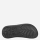 Klapki basenowe damskie na platformie Crocs Classic Crush Sandal 207670-001 41-42 Czarne - obraz 5