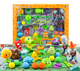 Детский набор фигурок Растения против Зомби фигурки Plants vs Zombies в большой коробке Store - изображение 1