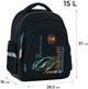 Рюкзак GoPack для початкової школи Education Speed Zone 37x28.5x16 см Чорний (GO26-2606S-6) - зображення 3