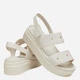 Sandały damskie na platformie Crocs Brooklyn 4U Sandal W 210676-160 41-42 Kremowe - obraz 3