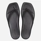 Жіночі в'єтнамки для пляжу Crocs Miami Flip 211435-001 38-39 Чорні (198445185489) - зображення 4