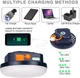 Фонарь лампа светильник Mos Lighting повербанк 6600 mAh мощный фонарик на аккумуляторе MOS-13 туристический LED влагозащищенный функция Power Bank кемпинговый походный аварийный ночник с магнитом 15 Ватт USB Type-C холодный свет - изображение 13