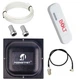 Комплект WiFi роутер 3G 4G LTE модем Bolt E8372h-153 все частоты с панельной антенной MIMO MarketNet T800 18 дБ - изображение 1