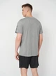 Футболка хлопковая длинная мужская Puma Essentials Tape 69169303 L Medium Gray Heather (4069161746314) - изображение 2