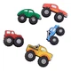 Przypinki do butów Crocs Monster Truck 5 Pack 10016042 5 szt Wielokolorowe - obraz 1