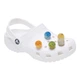 Przypinki do butów Crocs Marble 5 Pack 10017636 5 szt Wielokolorowe - obraz 3