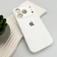 Чохол для смартфона Silicone Full Case AA Camera Protect for Apple iPhone 17 Pro Max 8,White (FullAAi17PM-8) - изображение 4