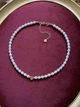 Чокер із натуральних перлів із серцем 5176 - зображення 9