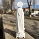 Статуэтка Дева Мария (Мадонна) с ангелами из полистоуна, высота 45 см, белый цвет - изображение 2
