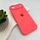 Чохол Premium для смартфона Silicone Full Case AA Camera Protect for Apple iPhone 17 Air 50,Pink Orange (FullAAi17A-50) - изображение 4