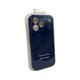 Захисний чохол-накладка Silicone Full Case AA Camera Protect для Apple iPhone 17 Pro Max Navy Blue (FullAAi17PM-39) - зображення 3