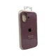 Защитный чехол-накладка Silicone Full Case AA Open Cam для Apple iPhone 17 Blackcurrant (FullOpeAAi17-36) - изображение 3