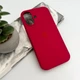 Защитный чехол-накладка Silicone Full Case AA Open Cam для Apple iPhone 17 Rose Red (FullOpeAAi17-21) - изображение 4