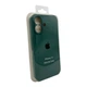 Чохол для смартфона Silicone Full Case AA Camera Protect for Apple iPhone 17 46,Pine Green (FullAAi17-46) - изображение 2