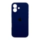 Чохол для смартфона Silicone Full Case AA Camera Protect for Apple iPhone 17 39,Navy Blue (FullAAi17-39) - изображение 1