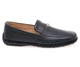 Мокасини чоловічі IKOS 558-1/BLACK LEATHER 40 Чорний - зображення 1