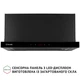 Вытяжка телескопическая PERFELLI ISEO 6PSF NERO - изображение 2