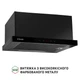 Вытяжка телескопическая PERFELLI ISEO 6PSF NERO - изображение 4