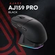 Ігрова бездротова миша Ajazz AJ159PRO -3 Mod-Black-3395-8K Charging Dock - изображение 4