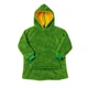 Детское одеяло-толстовка Huggle Hoodie «Лесное приключение» (зеленый) 3 в 1, до 140 см - изображение 2