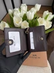 Гаманець Coach Snap Wallet In Signature Canvas червоний натуральна шкіра + подарункове пакування - изображение 2