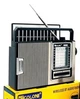 Радіоприймач Golon RX-251S Solar Bluetooth радіо з сонячною панеллю MP3 USB TF Сірий - зображення 1