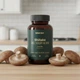 Грибы шиитаке Mind Shi для снижения уровня холестерина Shiitake Mushroom 1000 mg - 60 вегетарианских капсул - изображение 2