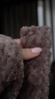Халат на запах с карманами и капюшоном женский 2XL Коричневый (П4К-al-bamb-002-22) - изображение 4