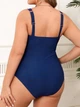 Купальник Cupshe 2XL синий 124002 - изображение 2