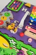 Деревянный бизикубик развивающая игрушка для детей малышей девочек мальчиков 30х30х30 см Разноцветный - изображение 8