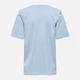 Футболка хлопковая длинная женская ONLY 15343431 XS Soft Chambray (5715866523727) - изображение 4