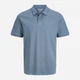 Поло длинное мужское Jack & Jones 12136516 2XL Blue Mirage (5715830436855) - изображение 7