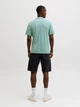 Поло длинное мужское Jack & Jones 12136516 L Mineral Blue (5715825103182) - изображение 2