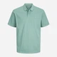Поло длинное мужское Jack & Jones 12136516 L Mineral Blue (5715825103182) - изображение 7