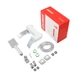 Смеситель для ванны Koer KB-41007-04 с коротким изливом (Цвет хром+белый) (KR5157) - изображение 8