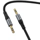 Кабель Hoco UPA33 (AUX mini Jack 3.5мм to AUX mini Jack 3.5мм, чистий звук, передача аудіо без втрат, довжина 1.5 метра) - Чорний - зображення 7