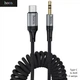 Кабель Hoco UPA33B (Type-C to AUX mini Jack 3.5мм, чистый звук, передача аудио без потерь, длина 1.5 метра) - Черный - изображение 1