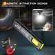 Компактний ручний ліхтарик Flashlight Mini (LED-ліхтарик з кліпсою, магніт, 5 режимів роботи, освітлення до 50 метрів) - Чорний - зображення 8