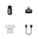 Беспроводной петличный микрофон Boya Mini-17 (USB Type-C, Android, 3 уровня шумоподавления, дальность до 100 метров) - Черный - изображение 7