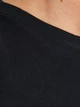 Футболка хлопковая длинная мужская Jack & Jones 12233999 XL Black (5715427833197) - изображение 4